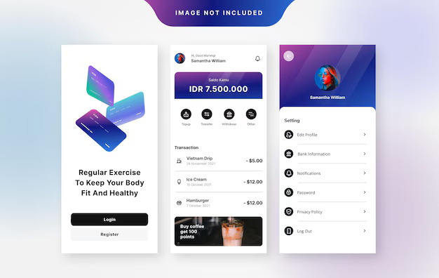 iBanking - Online Mobile Banking Platform Flutter App